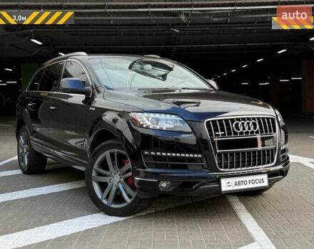 Черный Ауди Ку 7, объемом двигателя 3 л и пробегом 161 тыс. км за 17990 $, фото 1 на Automoto.ua