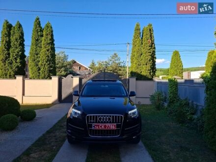 Черный Ауди Ку 7, объемом двигателя 3 л и пробегом 230 тыс. км за 18900 $, фото 1 на Automoto.ua