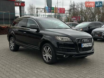 Ауді Ку 7 2015 у Луцьку на Automoto.ua Чорний Ауді Ку 7, об'ємом двигуна 2.97 л та пробігом 209 тис. км за 24800 $, фото 1 на Automoto.ua