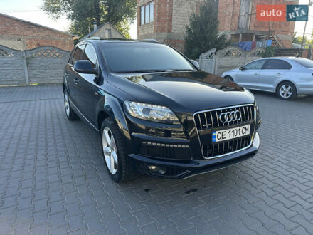 Ауді Ку 7 2015 у Чернівцях на Automoto.ua Чорний Ауді Ку 7, об'ємом двигуна 3 л та пробігом 220 тис. км за 18000 $, фото 1 на Automoto.ua