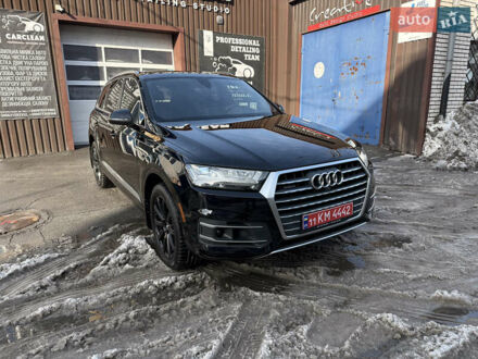 Черный Ауди Ку 7, объемом двигателя 3 л и пробегом 205 тыс. км за 24500 $, фото 1 на Automoto.ua