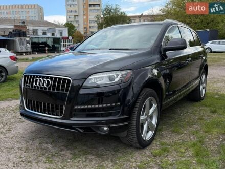 Черный Ауди Ку 7, объемом двигателя 3 л и пробегом 190 тыс. км за 14100 $, фото 1 на Automoto.ua