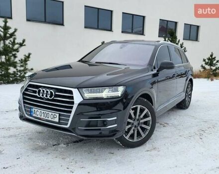 Черный Ауди Ку 7, объемом двигателя 3 л и пробегом 140 тыс. км за 31800 $, фото 1 на Automoto.ua