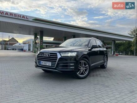 Ауди Ку 7 2016 в Житомире на Automoto.ua Черный Ауди Ку 7, объемом двигателя 2.97 л и пробегом 129 тыс. км за 43500 $, фото 1 на Automoto.ua