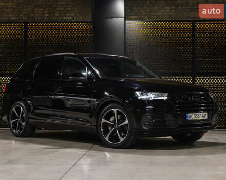 Черный Ауди Ку 7, объемом двигателя 3 л и пробегом 151 тыс. км за 33700 $, фото 1 на Automoto.ua