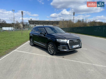 Ауди Ку 7 2016 в Ивано-Франковске на Automoto.ua Черный Ауди Ку 7, объемом двигателя 3 л и пробегом 166 тыс. км за 29800 $, фото 1 на Automoto.ua