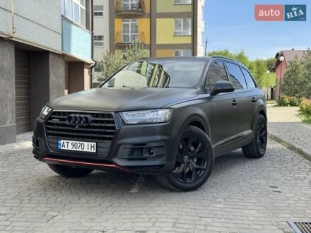 Ауди Ку 7 2016 в Ивано-Франковске на Automoto.ua Черный Ауди Ку 7, объемом двигателя 3 л и пробегом 156 тыс. км за 26950 $, фото 1 на Automoto.ua