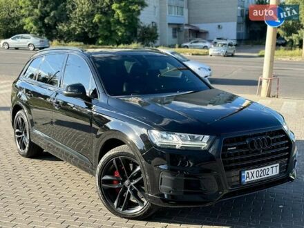 Ауди Ку 7 2017 в Харькове на Automoto.ua Черный Ауди Ку 7, объемом двигателя 3 л и пробегом 98 тыс. км за 41700 $, фото 1 на Automoto.ua