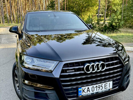 Ауді Ку 7 2017 у Києві на Automoto.ua Чорний Ауді Ку 7, об'ємом двигуна 2.97 л та пробігом 149 тис. км за 41500 $, фото 1 на Automoto.ua