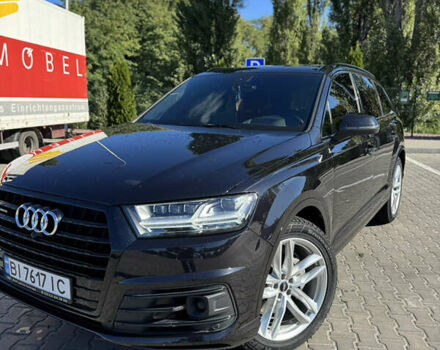 Черный Ауди Ку 7, объемом двигателя 3 л и пробегом 95 тыс. км за 29500 $, фото 1 на Automoto.ua