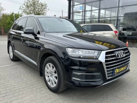 Ауди Ку 7 2017 в Ивано-Франковске на Automoto.ua Черный Ауди Ку 7, объемом двигателя 3 л и пробегом 218 тыс. км за 29500 $, фото 1 на Automoto.ua