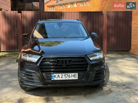 Черный Ауди Ку 7, объемом двигателя 3 л и пробегом 105 тыс. км за 37000 $, фото 1 на Automoto.ua