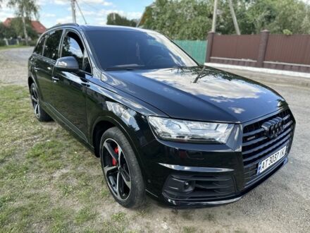 Ауди Ку 7 2018 в Ивано-Франковске на Automoto.ua Черный Ауди Ку 7, объемом двигателя 3 л и пробегом 181 тыс. км за 29300 $, фото 1 на Automoto.ua