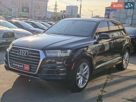 Черный Ауди Ку 7, объемом двигателя 3 л и пробегом 161 тыс. км за 32990 $, фото 1 на Automoto.ua