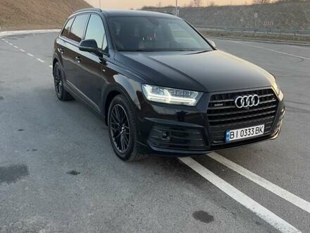 Ауді Ку 7 2018 у Полтаві на Automoto.ua Чорний Ауді Ку 7, об'ємом двигуна 2.97 л та пробігом 175 тис. км за 58500 $, фото 1 на Automoto.ua