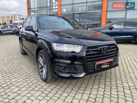 Черный Ауди Ку 7, объемом двигателя 3 л и пробегом 103 тыс. км за 35900 $, фото 1 на Automoto.ua