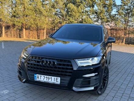 Ауди Ку 7 2018 в Ивано-Франковске на Automoto.ua Черный Ауди Ку 7, объемом двигателя 3 л и пробегом 106 тыс. км за 35700 $, фото 1 на Automoto.ua