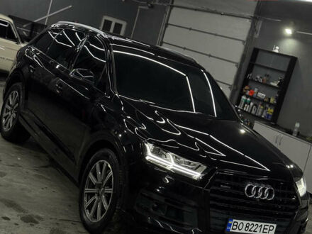 Черный Ауди Ку 7, объемом двигателя 3 л и пробегом 170 тыс. км за 26450 $, фото 1 на Automoto.ua