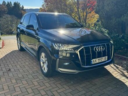 Ауди Ку 7 2022 в Киеве на Automoto.ua Черный Ауди Ку 7, объемом двигателя 3 л и пробегом 35 тыс. км за 75700 $, фото 1 на Automoto.ua