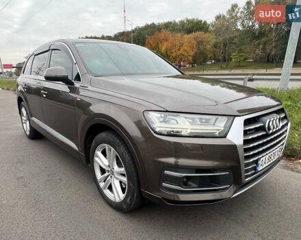 Ауди Ку 7 2016 в Киеве на Automoto.ua Коричневый Ауди Ку 7, объемом двигателя 2.97 л и пробегом 204 тыс. км за 38200 $, фото 6 на Automoto.ua