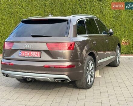 Ауді Ку 7 2017 у Стрые на Automoto.ua Коричневий Ауді Ку 7, об'ємом двигуна 3 л та пробігом 213 тис. км за 26600 $, фото 20 на Automoto.ua