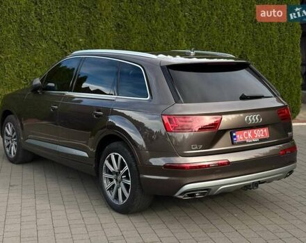 Ауді Ку 7 2017 у Стрые на Automoto.ua Коричневий Ауді Ку 7, об'ємом двигуна 3 л та пробігом 213 тис. км за 26600 $, фото 26 на Automoto.ua