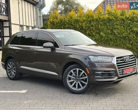 Ауді Ку 7 2017 у Стрые на Automoto.ua Коричневий Ауді Ку 7, об'ємом двигуна 3 л та пробігом 213 тис. км за 26600 $, фото 12 на Automoto.ua