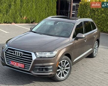 Ауді Ку 7 2017 у Стрые на Automoto.ua Коричневий Ауді Ку 7, об'ємом двигуна 3 л та пробігом 213 тис. км за 26600 $, фото 8 на Automoto.ua