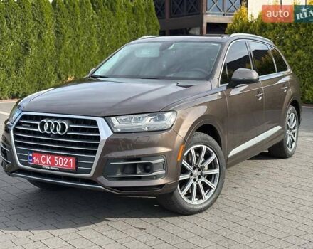 Ауді Ку 7 2017 у Стрые на Automoto.ua Коричневий Ауді Ку 7, об'ємом двигуна 3 л та пробігом 213 тис. км за 26600 $, фото 1 на Automoto.ua