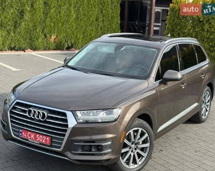 Ауді Ку 7 2017 у Стрые на Automoto.ua Коричневий Ауді Ку 7, об'ємом двигуна 3 л та пробігом 213 тис. км за 26600 $, фото 7 на Automoto.ua