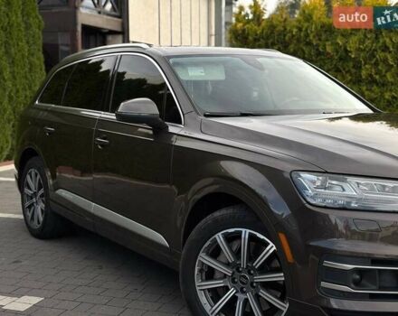 Ауді Ку 7 2017 у Стрые на Automoto.ua Коричневий Ауді Ку 7, об'ємом двигуна 3 л та пробігом 213 тис. км за 26600 $, фото 13 на Automoto.ua