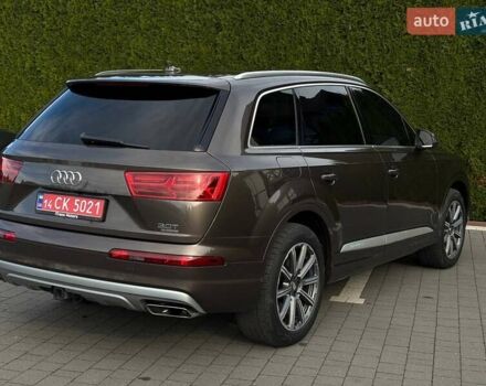 Ауді Ку 7 2017 у Стрые на Automoto.ua Коричневий Ауді Ку 7, об'ємом двигуна 3 л та пробігом 213 тис. км за 26600 $, фото 16 на Automoto.ua