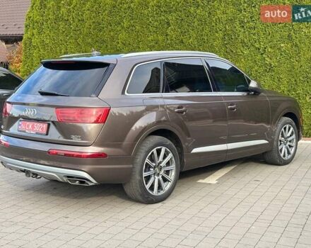 Ауді Ку 7 2017 у Стрые на Automoto.ua Коричневий Ауді Ку 7, об'ємом двигуна 3 л та пробігом 213 тис. км за 26600 $, фото 21 на Automoto.ua