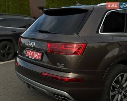 Ауді Ку 7 2017 у Стрые на Automoto.ua Коричневий Ауді Ку 7, об'ємом двигуна 3 л та пробігом 213 тис. км за 26600 $, фото 18 на Automoto.ua