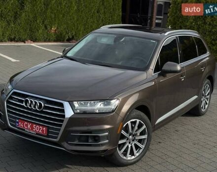 Ауді Ку 7 2017 у Стрые на Automoto.ua Коричневий Ауді Ку 7, об'ємом двигуна 3 л та пробігом 213 тис. км за 26600 $, фото 11 на Automoto.ua