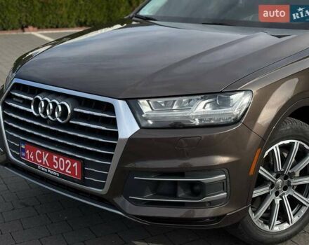 Ауді Ку 7 2017 у Стрые на Automoto.ua Коричневий Ауді Ку 7, об'ємом двигуна 3 л та пробігом 213 тис. км за 26600 $, фото 4 на Automoto.ua