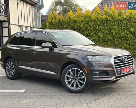 Ауді Ку 7 2017 у Стрые на Automoto.ua Коричневий Ауді Ку 7, об'ємом двигуна 3 л та пробігом 213 тис. км за 26600 $, фото 17 на Automoto.ua