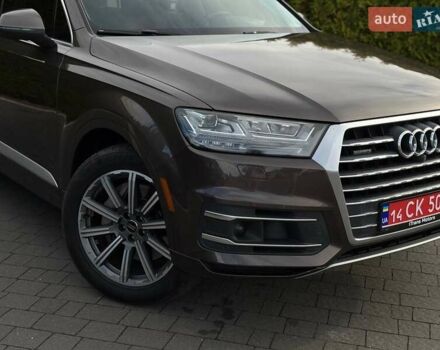Ауді Ку 7 2017 у Стрые на Automoto.ua Коричневий Ауді Ку 7, об'ємом двигуна 3 л та пробігом 213 тис. км за 26600 $, фото 9 на Automoto.ua