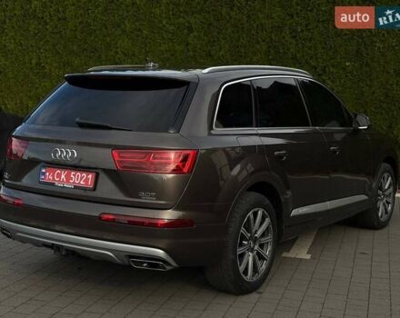 Ауді Ку 7 2017 у Стрые на Automoto.ua Коричневий Ауді Ку 7, об'ємом двигуна 3 л та пробігом 213 тис. км за 26600 $, фото 15 на Automoto.ua
