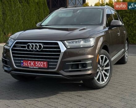 Ауді Ку 7 2017 у Стрые на Automoto.ua Коричневий Ауді Ку 7, об'ємом двигуна 3 л та пробігом 213 тис. км за 26600 $, фото 5 на Automoto.ua