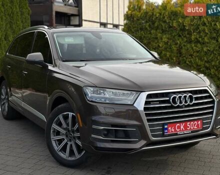 Ауді Ку 7 2017 у Стрые на Automoto.ua Коричневий Ауді Ку 7, об'ємом двигуна 3 л та пробігом 213 тис. км за 26600 $, фото 10 на Automoto.ua