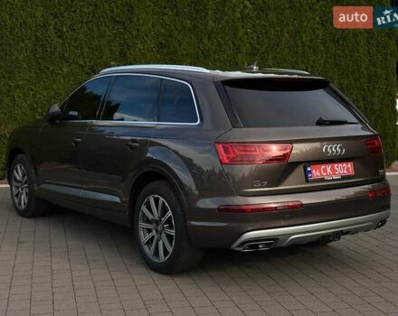 Ауді Ку 7 2017 у Стрые на Automoto.ua Коричневий Ауді Ку 7, об'ємом двигуна 3 л та пробігом 213 тис. км за 26600 $, фото 24 на Automoto.ua