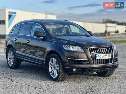 Ауди Ку 7 2009 в Виноградове на Automoto.ua Коричневый Ауди Ку 7, объемом двигателя 3 л и пробегом 310 тыс. км за 13700 $, фото 1 на Automoto.ua