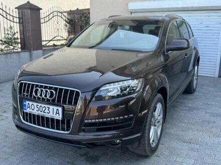 Ауди Ку 7 2009 в Виноградове на Automoto.ua Коричневый Ауди Ку 7, объемом двигателя 3 л и пробегом 350 тыс. км за 16000 $, фото 1 на Automoto.ua