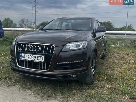 Ауди Ку 7 2013 в Нетешине на Automoto.ua Коричневый Ауди Ку 7, объемом двигателя 2.97 л и пробегом 138 тыс. км за 21000 $, фото 1 на Automoto.ua