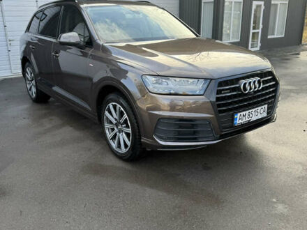 Коричневый Ауди Ку 7, объемом двигателя 3 л и пробегом 122 тыс. км за 29900 $, фото 1 на Automoto.ua