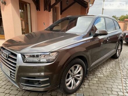 Ауди Ку 7 2017 в Львове на Automoto.ua Коричневый Ауди Ку 7, объемом двигателя 3 л и пробегом 105 тыс. км за 57000 $, фото 1 на Automoto.ua