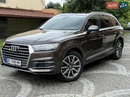 Ауди Ку 7 2019 в Львове на Automoto.ua Коричневый Ауди Ку 7, объемом двигателя 2 л и пробегом 89 тыс. км за 29500 $, фото 1 на Automoto.ua