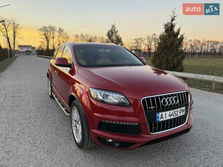 Ауди Ку 7 2011 в Знаменке на Automoto.ua Красный Ауди Ку 7, объемом двигателя 3 л и пробегом 128 тыс. км за 19600 $, фото 1 на Automoto.ua