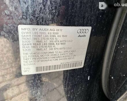 Ауди Ку 7, объемом двигателя 0 л и пробегом 318 тыс. км за 19750 $, фото 25 на Automoto.ua